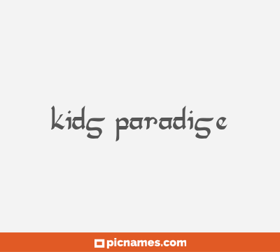 Kids Paradise